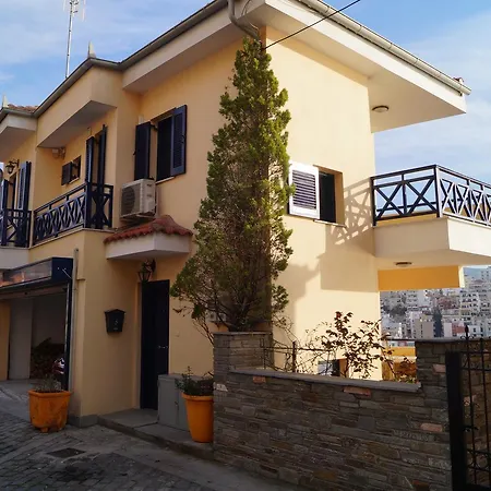 Apartment Blue Window Kavala